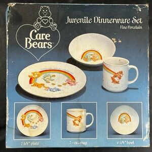Care Bears Juvenile Dinnerware Set - Fine Porcelain